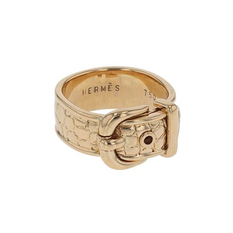 bague hermes or|authentic Hermes rings.